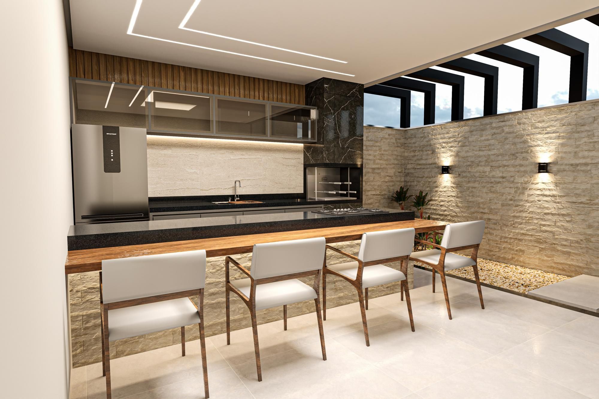Casas 3Q com 1 suíte no Santa Luzia