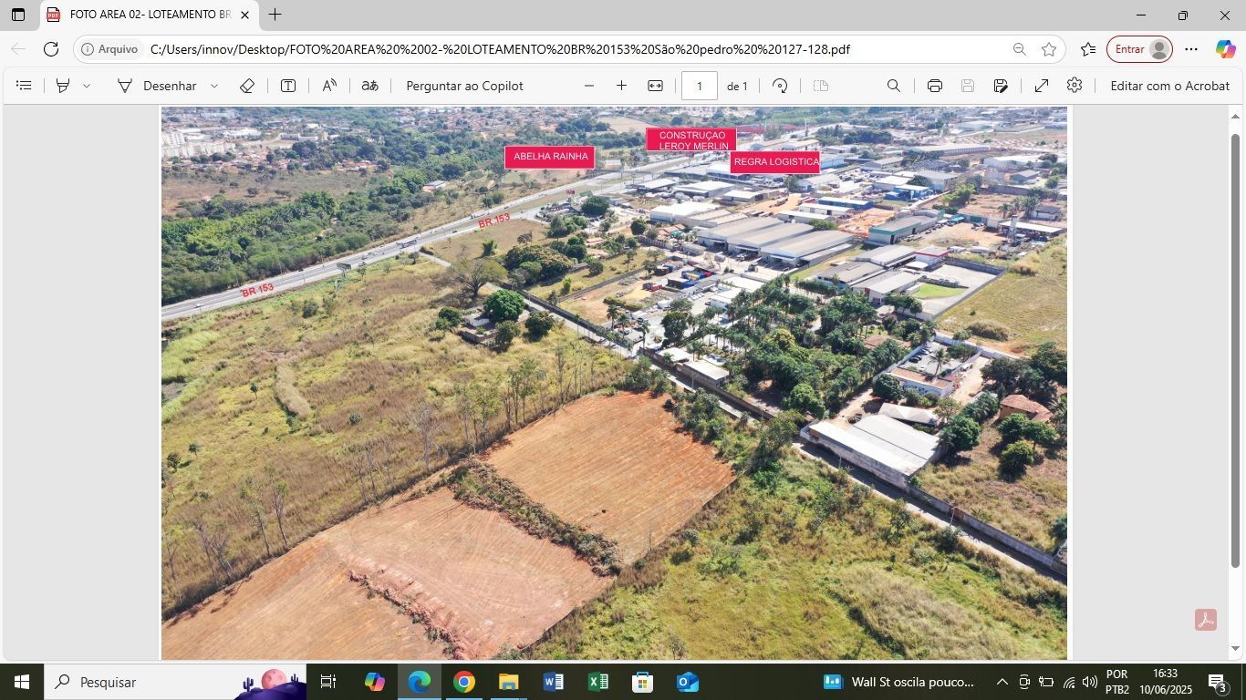 ÁREA com 21.341M², CHÁCARA SÃO PEDRO, OPORTUNIDADE!