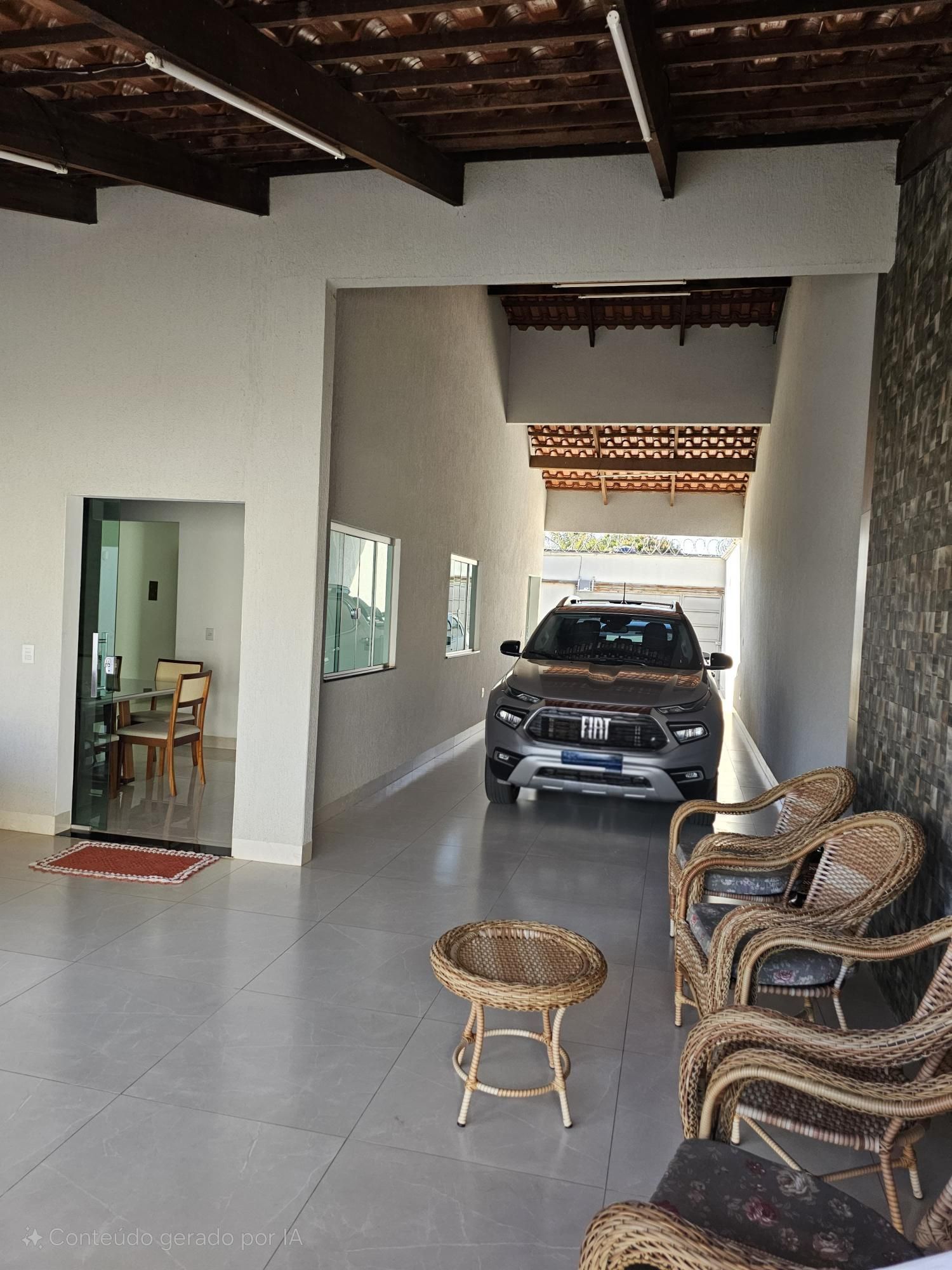 casa 3 quartos e suite com piscina Residencial Caraibas