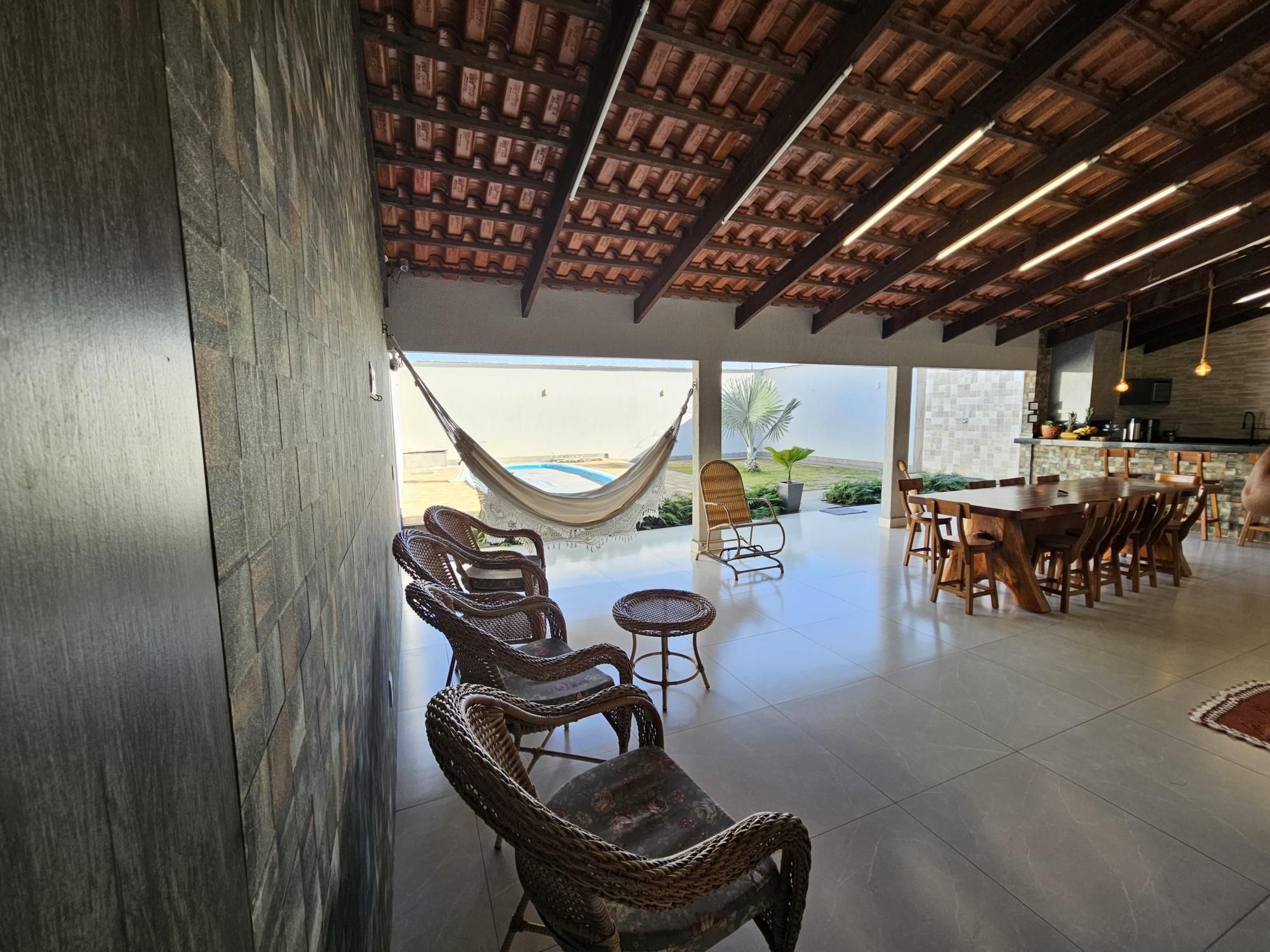 casa 3 quartos e suite com piscina Residencial Caraibas