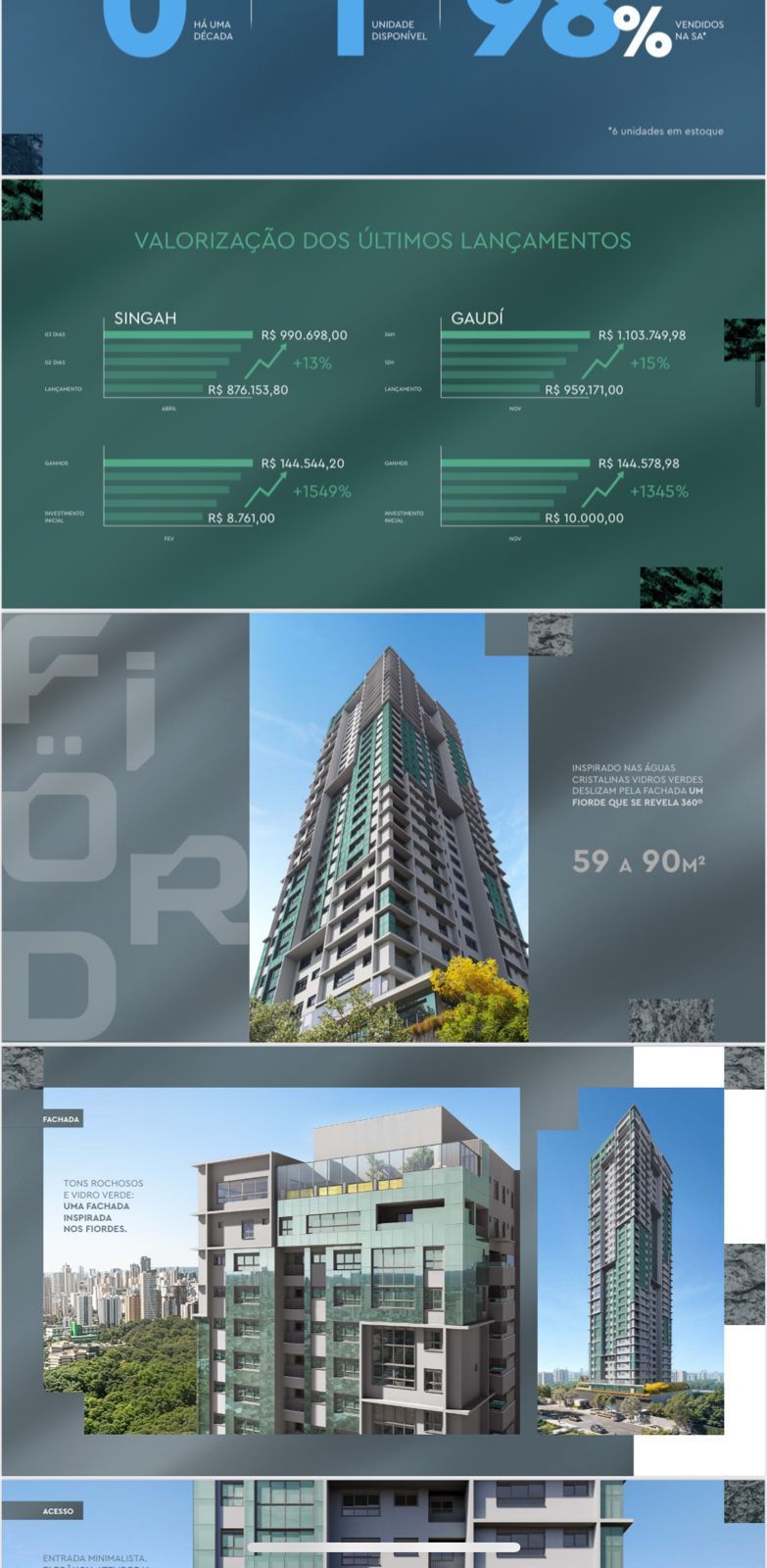 Apartamento 2 suites com piscina e varanda exlusiva Setor Marista