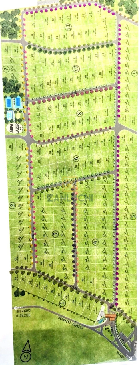 Imagens do imóveis Terreno à venda no Condomínio Residencial Maanaim Cambé com 2000 m2