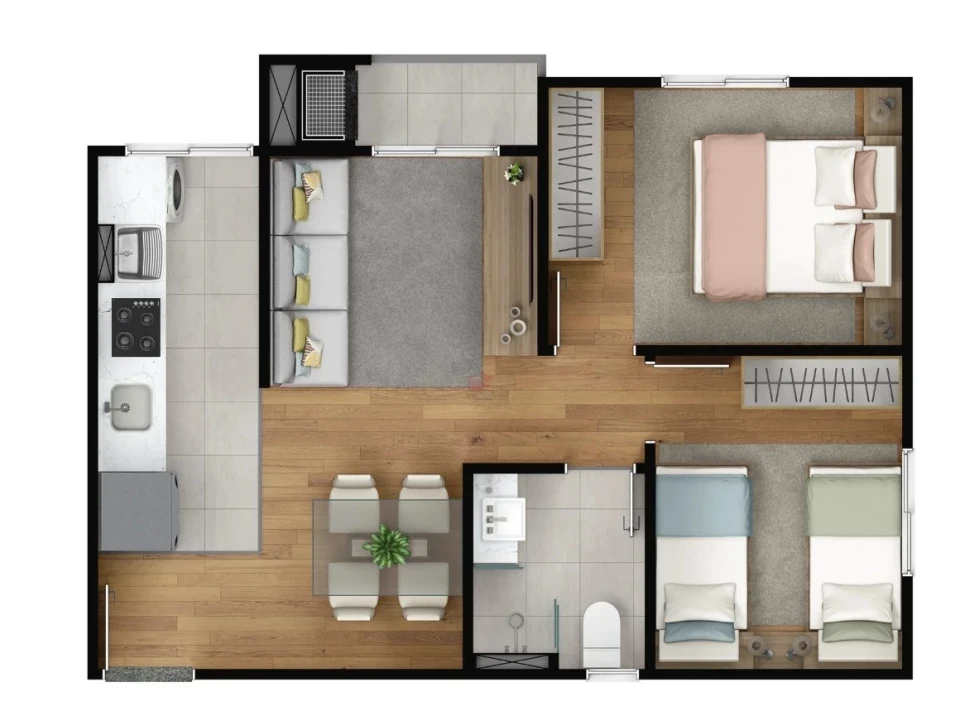 Imagens do imóveis Apartamento À Venda Porto Aurora Condominio Clube Londrina