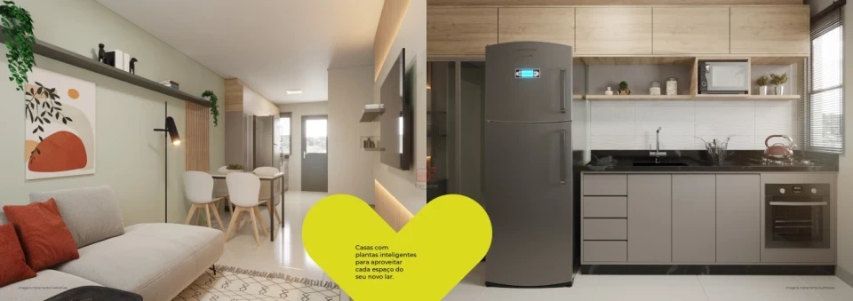 Imagens do imóveis Casa 2 dormitórios para Venda , 1 banheiro, 1 vaga de garagem, área útil 42,37 m²