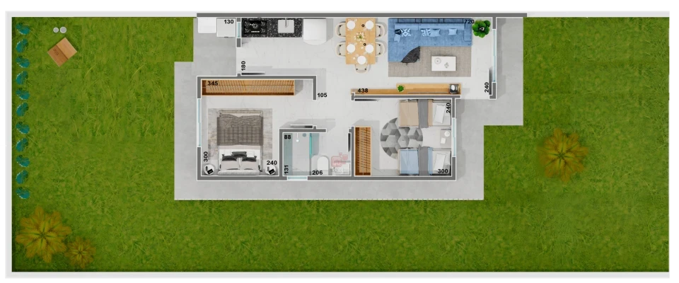 Imagens do imóveis Casa 2 dormitórios para Venda , 1 banheiro, 1 vaga de garagem, área útil 42,37 m²