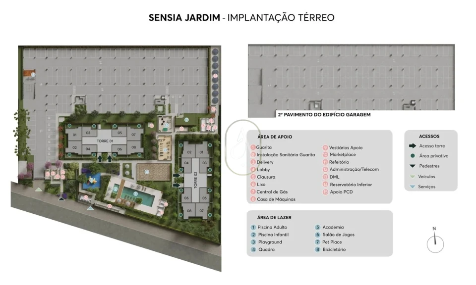 Imagens do imóveis Venda de Direitos: Apartamento na Planta no  Sensia Jardim em Maringá!