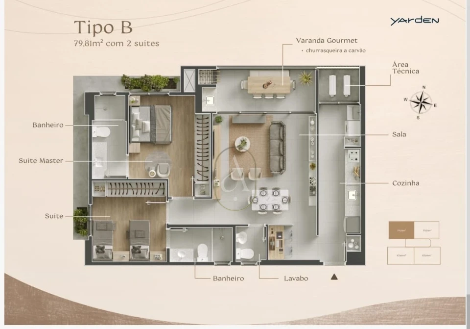 Imagens do imóveis Apartamento À Venda Yarden Maringá