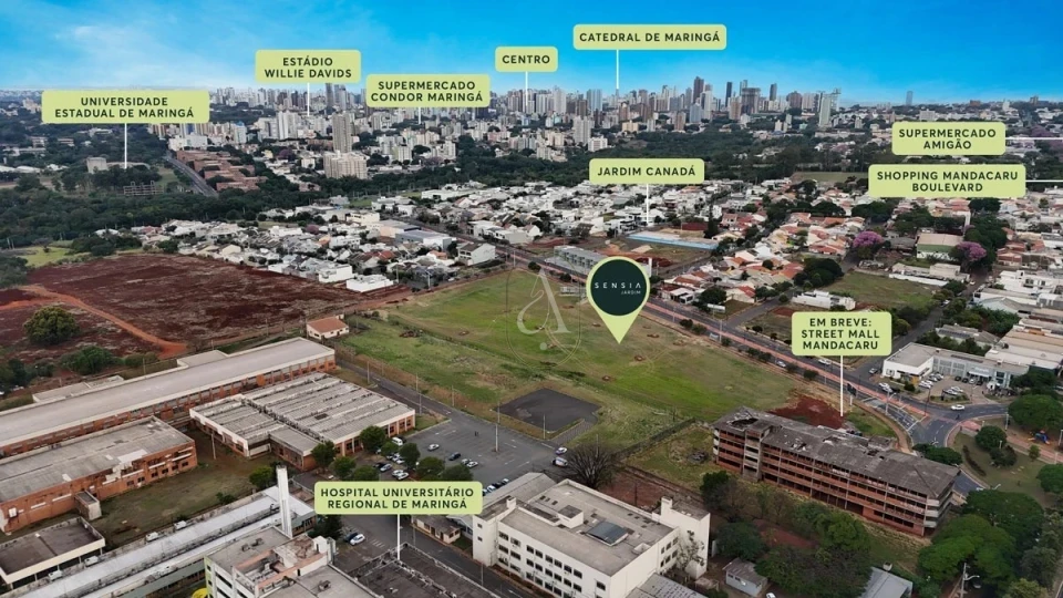 Imagens do imóveis Venda de Direitos: Apartamento na Planta no  Sensia Jardim em Maringá!