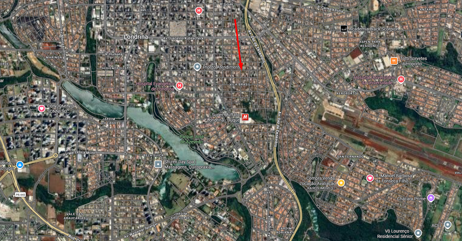 Imagens do imóveis TERRENO NO CENTRO DE LONDRINA - INVESTIMENTO OPORTUNIDADE ÚNICA LOTE IMPAR