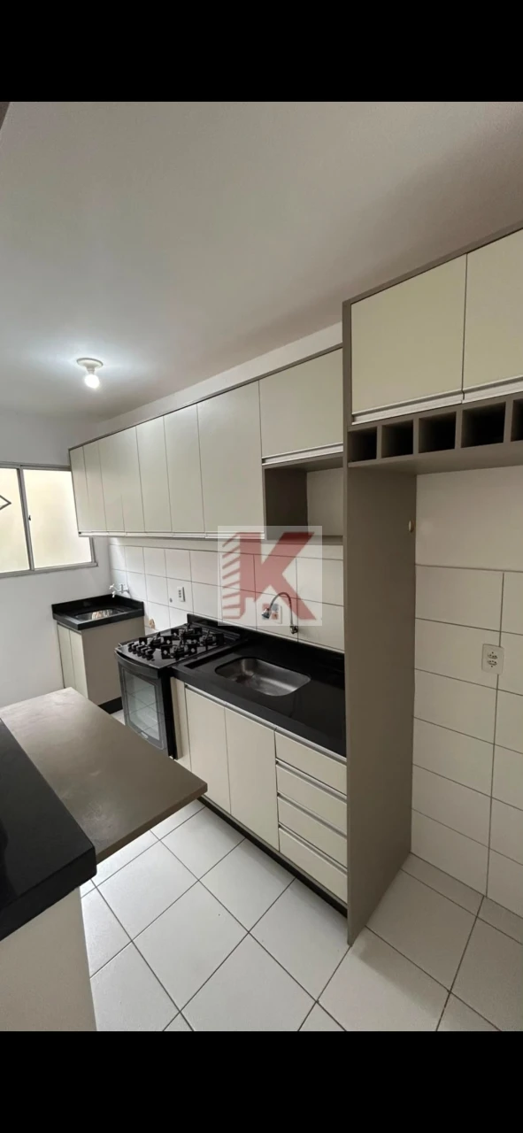 APARTAMENTO RESIDENCIAL LUMINIS SPAZIO PARA VENDA NO 3 ANDAR  BLOCO 1 ARMÁRIOS EMBUTIDOS NA COZINHA E  FOGÃO, LAVANDERIA, PISO PORCELANATO, QUER 