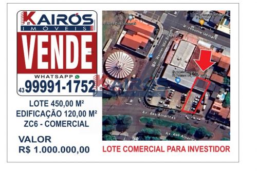 Imagens do imóveis VENDE LOTE (ESTACIONAMENTO DE MERCADO NA ZONA LESTE) - AVENIDA DAS AMÉRICAS