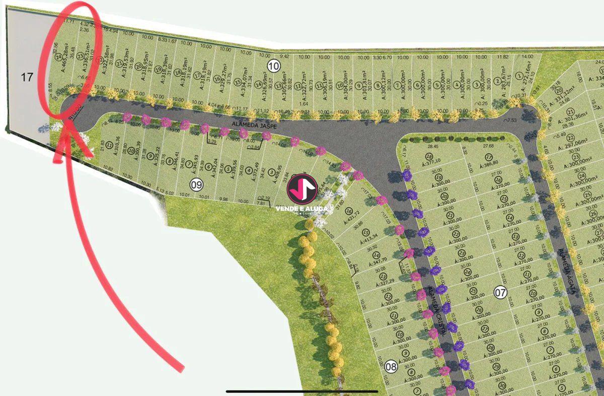 Imagens do imóveis Terreno de esquina a venda no Condomínio Florais Chapada, Lote de 801m² REF: EXC-TE0013