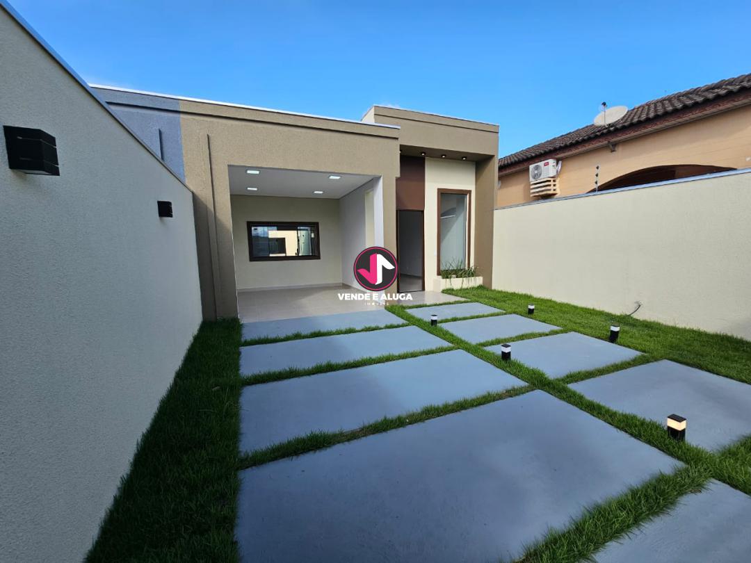 Imagens do imóveis Casa nova em Cuiabá - Recanto dos Pássaros, pronta para morar, com forro de gesso e piso porcelanato REF: EXC-0289