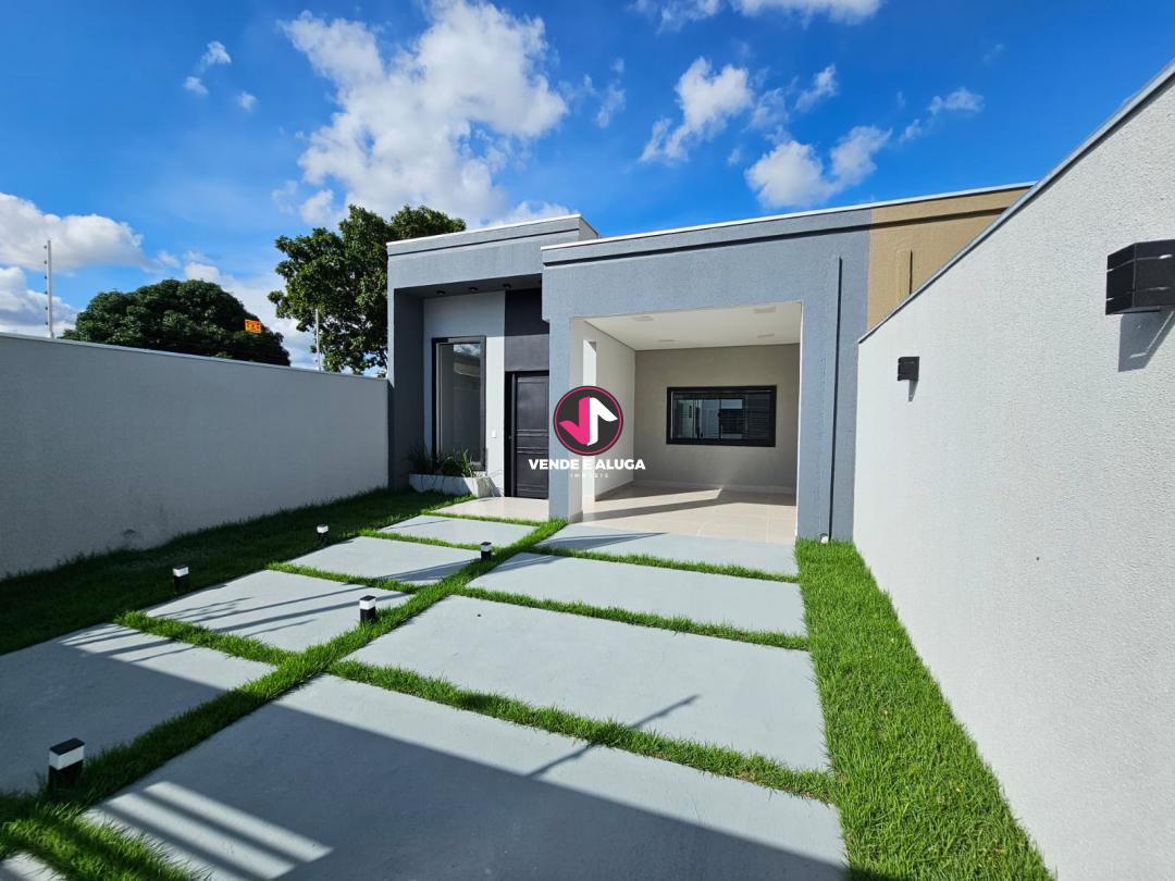 Imagens do imóveis Casa nova em Cuiabá - Recanto dos Pássaros, pronta para morar, com forro de gesso e piso porcelanato REF: EXC-6215