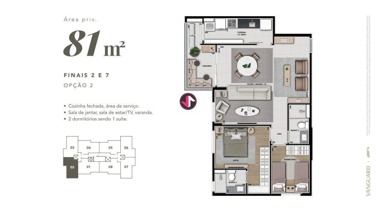 Imagens do imóveis Apartamento à venda Liven Cuiaba 3 quartos 1 suite 1 vaga 81m² Jardim Bom Clima REF: AP0013