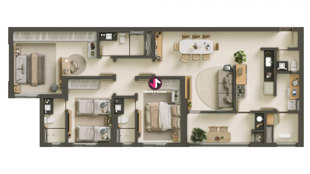 Imagens do imóveis Lançamento Apartamento AYA 3 suítes 2 vagas Bairro Bosque da Saúde - Cuiabá MT REF: EXC-76899