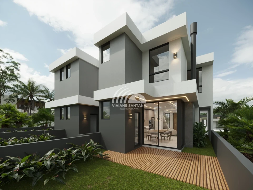 Imagens do imóveis Casa Geminada Financiável com Suíte + Hidromassagem à Venda no Rio Vermelho!