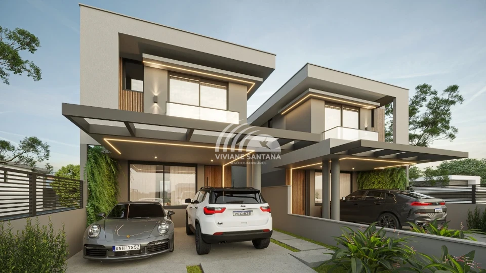 Imagens do imóveis Moderna Casa com 3 suítes (Sendo 1 Suíte Master) em Canasvieiras!