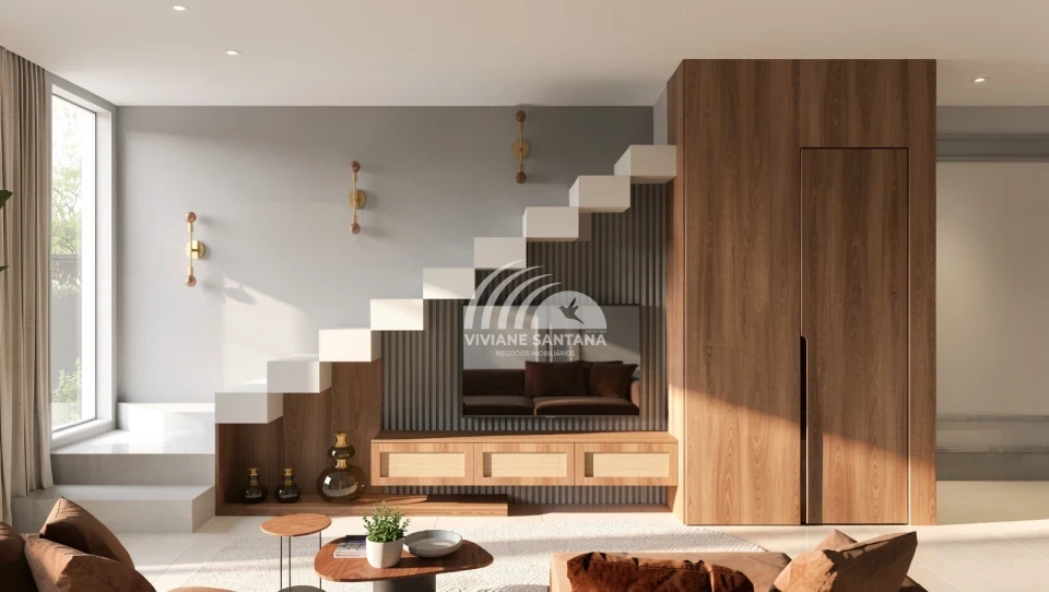 Imagens do imóveis Casa Geminada Financiável com Suíte + Hidromassagem à Venda no Rio Vermelho!