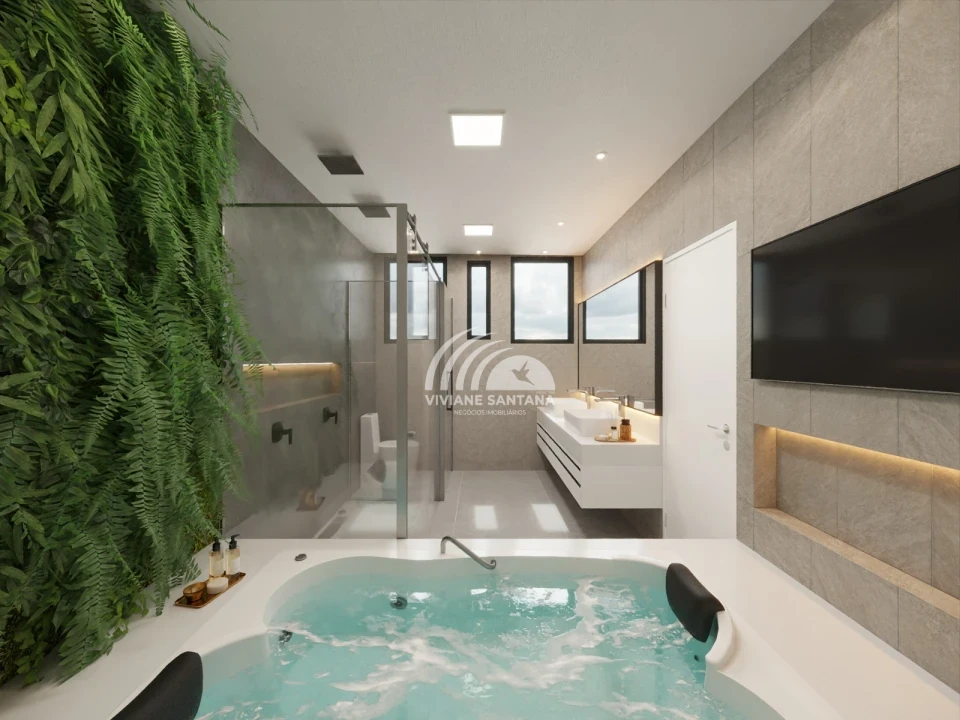 Imagens do imóveis Casa de Alto Padrão com Suíte Master + Hidromassagem em Excelente Condomínio no Rio Vermelho!