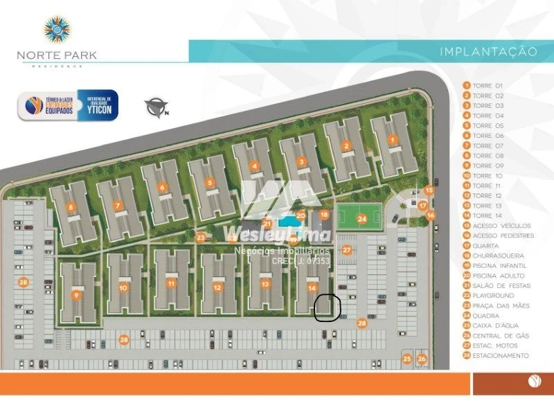 Imagens do imóveis Apartamento para Locação e Venda  Residencial Norte Park Londrina