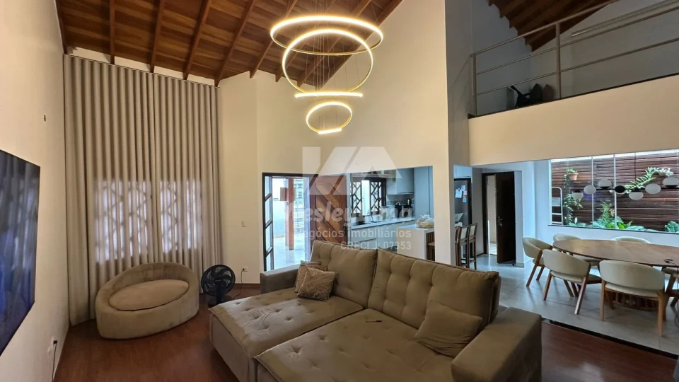 Imagens do imóveis Casa Moderna à Venda no Residencial Michael Licha | 4 Quartos | Suíte | Área de Lazer | R$ 700.000