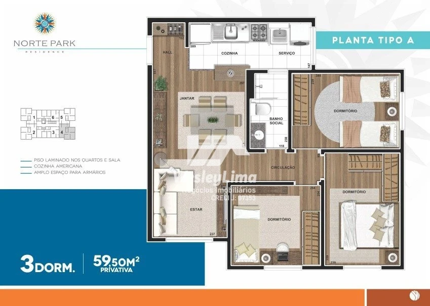 Imagens do imóveis Apartamento para Locação e Venda  Residencial Norte Park Londrina
