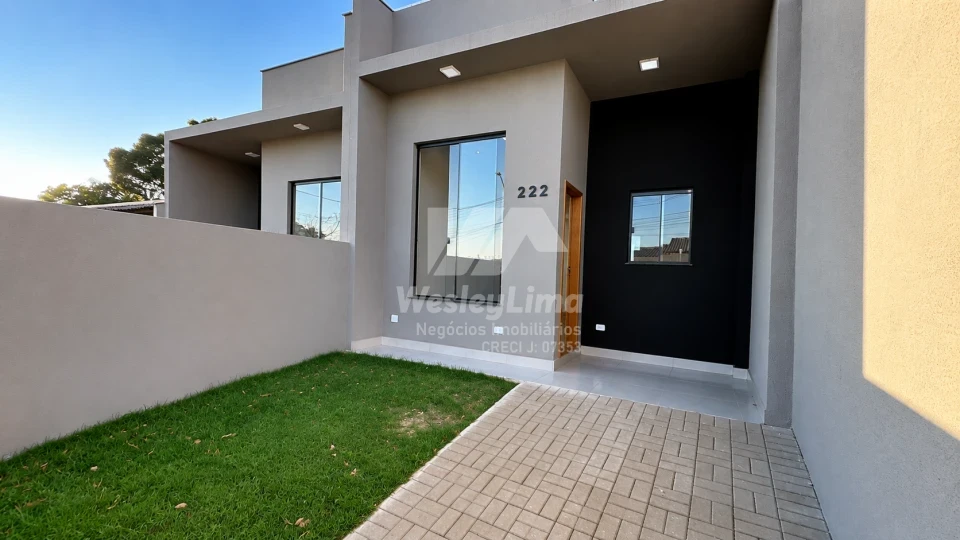 Imagens do imóveis Casa Geminada Nova à Venda no Jardim Belleville | 3 Quartos com Suíte | R$ 370 mil