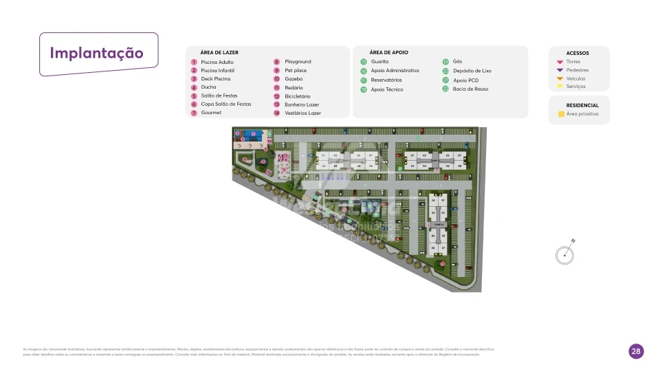 Imagens do imóveis Lançamento MRV na Zona Leste de Londrina | Residencial La Coline – Apartamento 2 Quartos