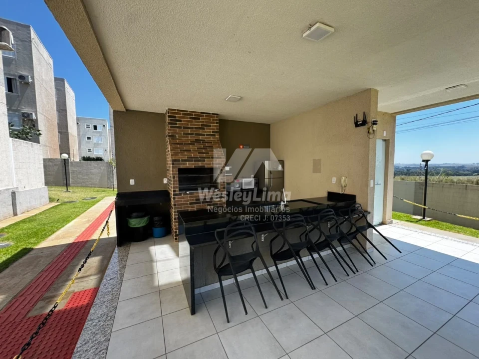 Imagens do imóveis Apartamento para Alugar no Laguna Di Valência – Aquaville, Londrina | 2 Quartos e Sacada com Churrasqueira