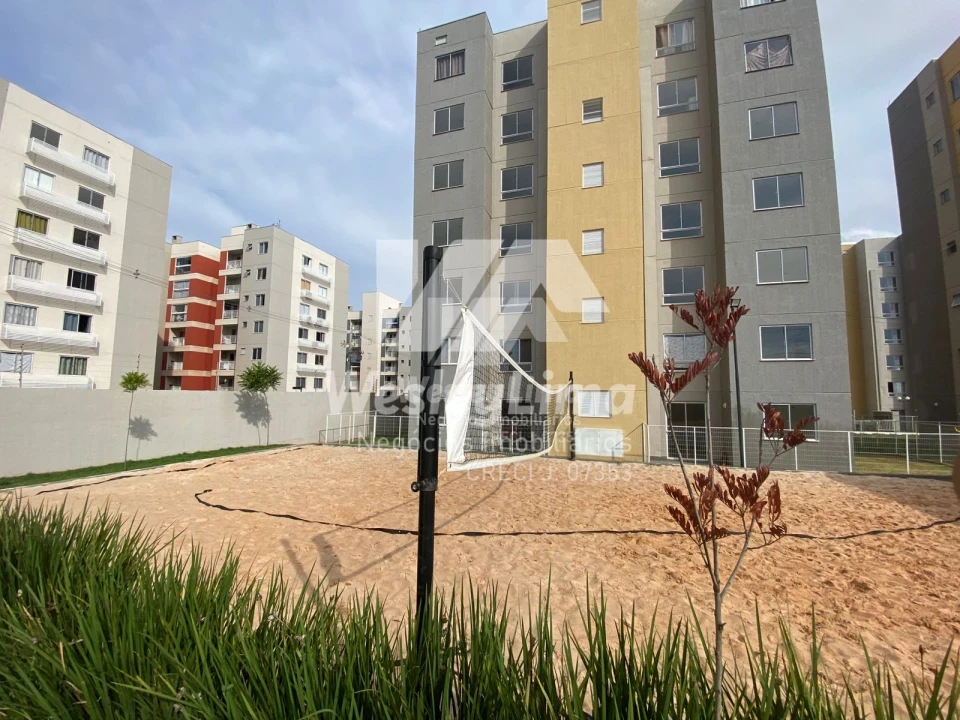 Apartamento para Locação com 2 Quartos e Elevador em Condomínio Completo