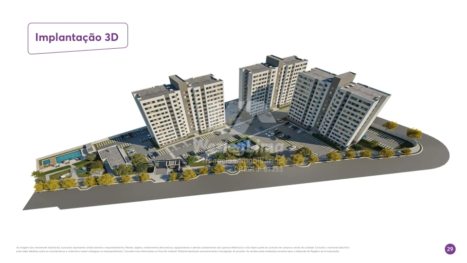 Imagens do imóveis Lançamento MRV na Zona Leste de Londrina | Residencial La Coline – Apartamento 2 Quartos