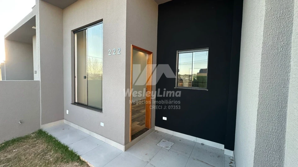 Imagens do imóveis Casa Geminada Nova à Venda no Jardim Belleville | 3 Quartos com Suíte | R$ 370 mil