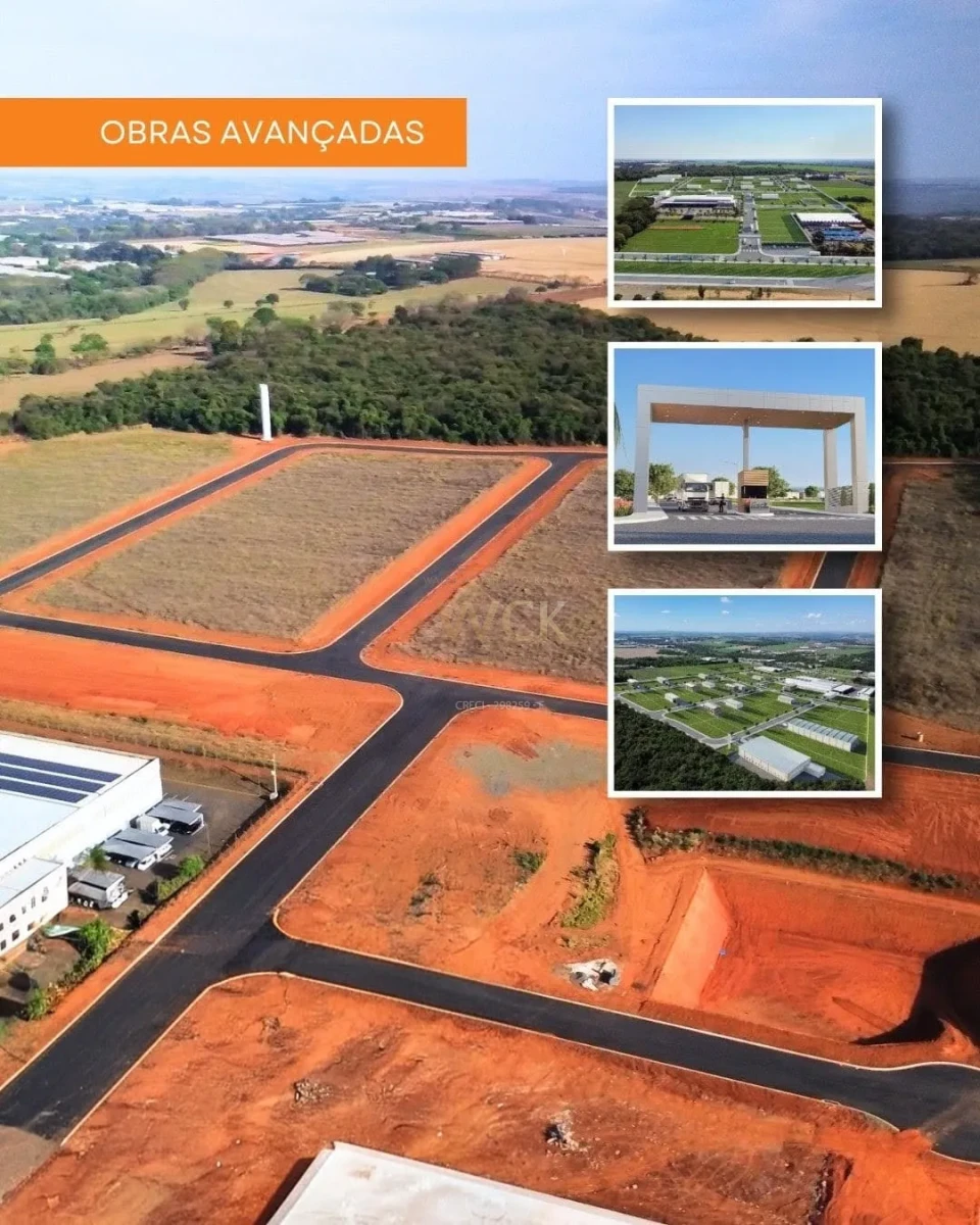 Imagens do imóveis Lotes industriais e comerciais no Condomínio Industrial e Comercial Campo dos Gladíolos.