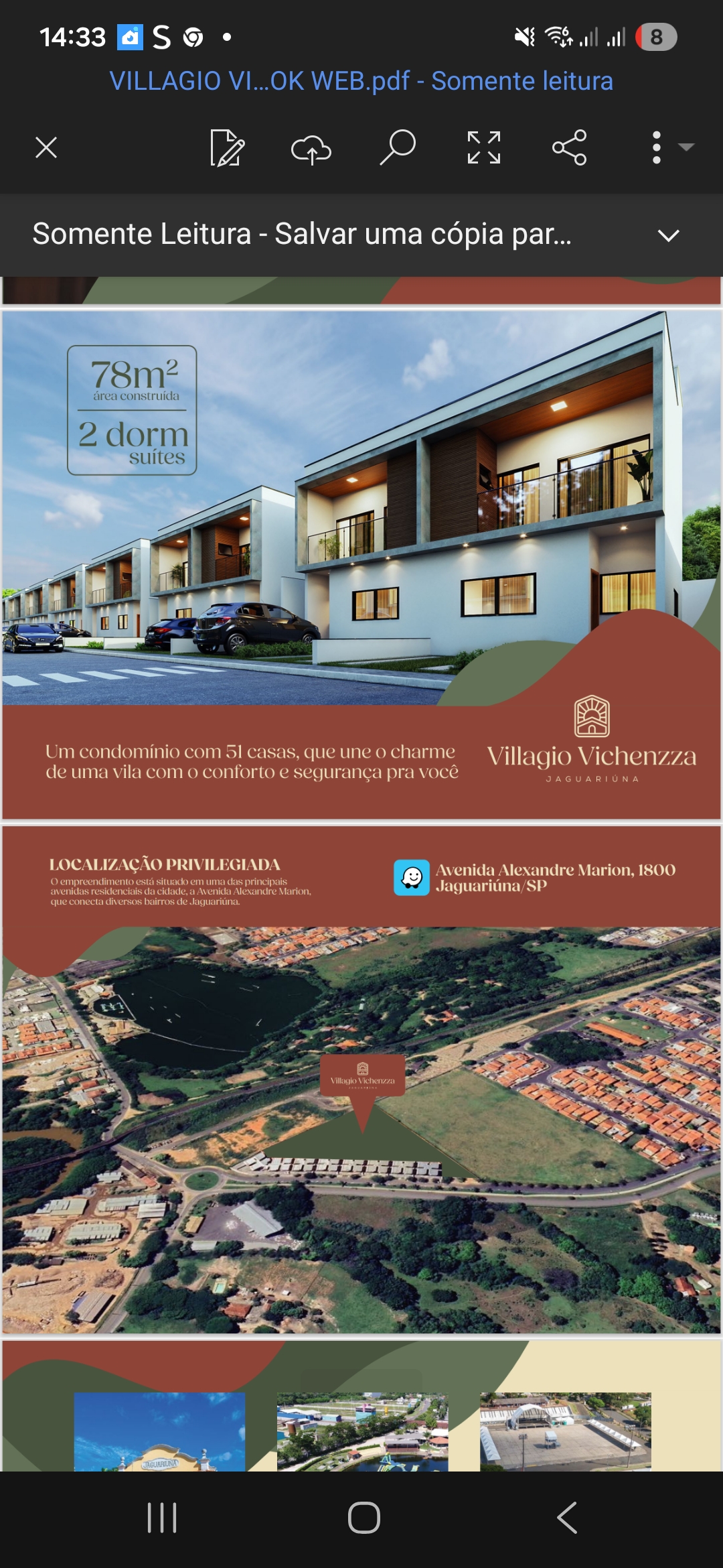 Imagens do imóveis Empreendimento Villagio Vichenzza