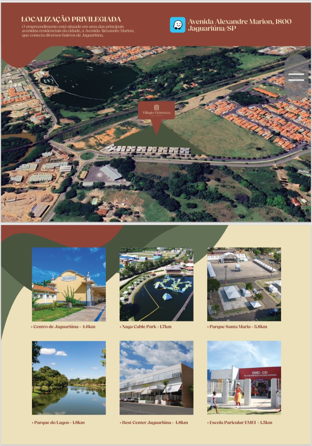 Imagens do imóveis Empreendimento Villagio Vichenzza