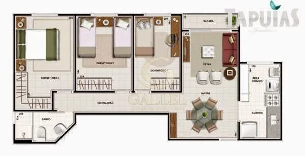 Apartamento À Venda Residencial Tapuias Londrina