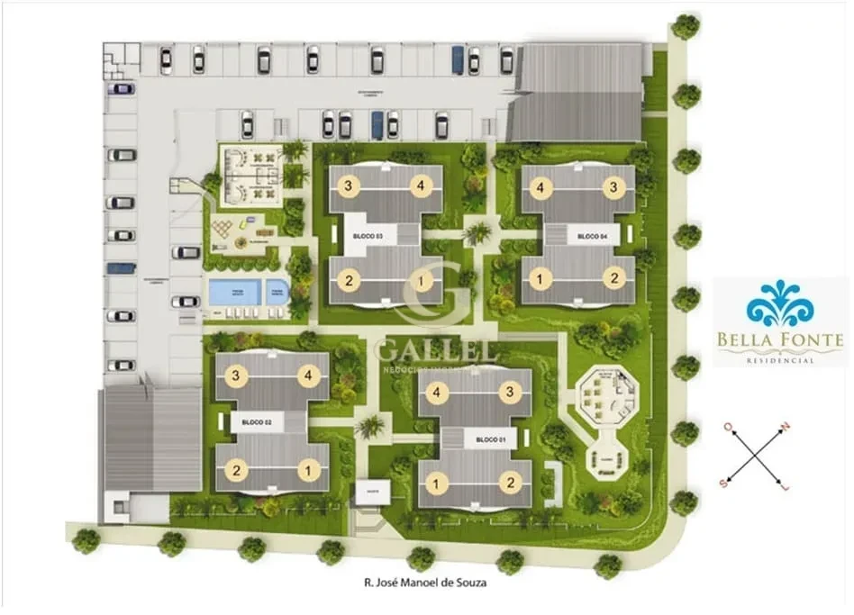 Imagens do imóveis Excelente Apartamento para Locação na Zona Sul de Londrina Conforto, praticidade e localização privilegiada no Residencial Bella Fonte