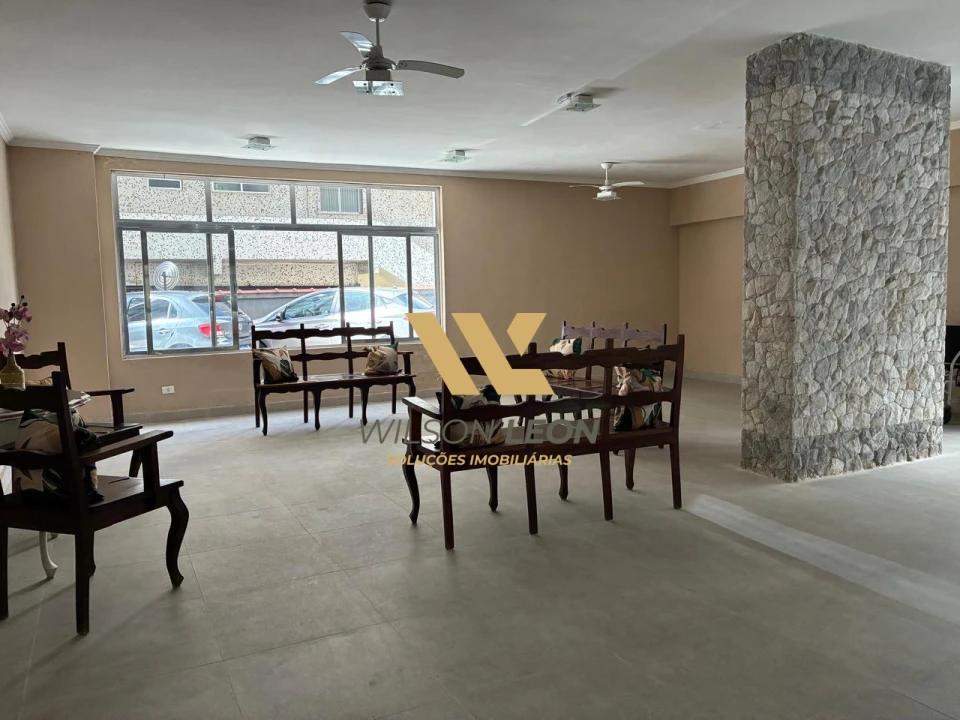 Apartamento para venda no BOQUEIRÃO em SANTOS na quadra da PRAIA