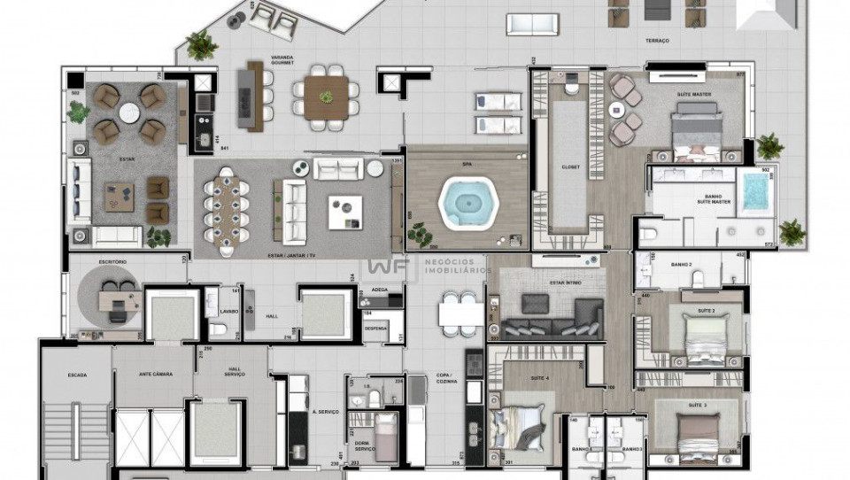 Apartamento no Edifício WAVE