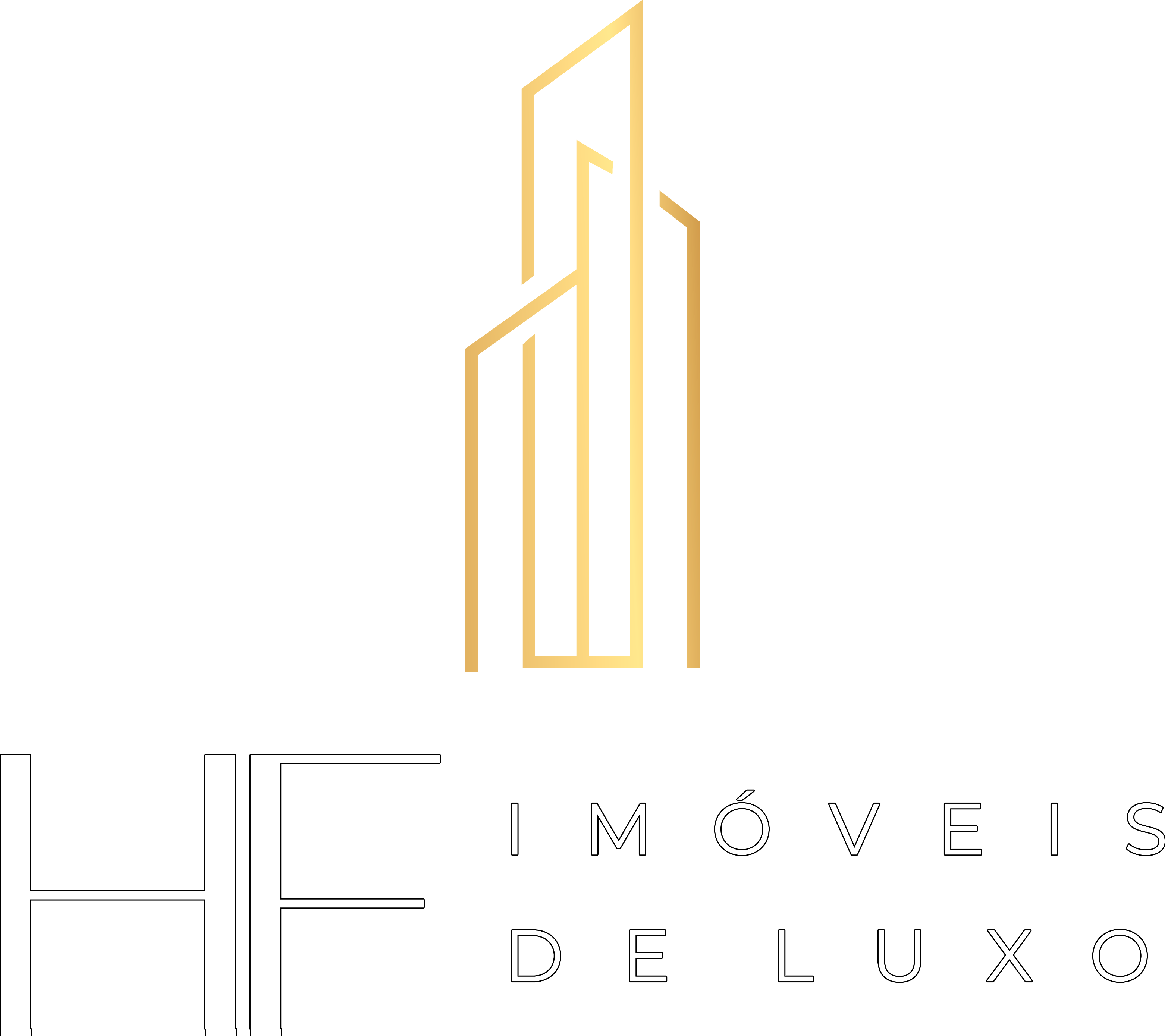 Logo da imobiliária Hf imoveis de luxo