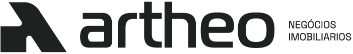 Logo da imobiliária artheo negócios imobiliários