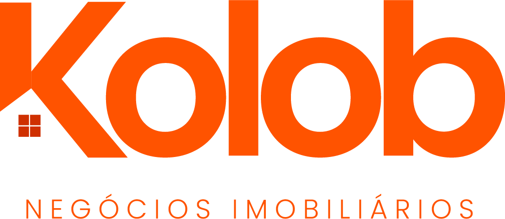 Logo da imobiliária kolob negócios imobiliários